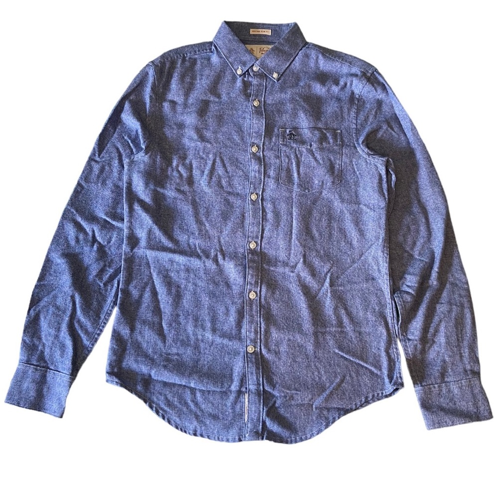 An Original Penguin shirt Heritage Slim Fit size Small